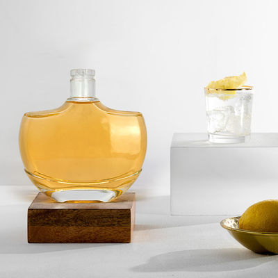500 ml dicke Glasflasche für Whisky Rum Gin und andere Spirituosen
