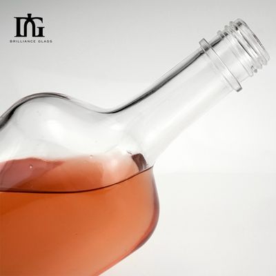 250 ml/500 ml/700 ml/750 ml Glas Vodka Whisky Gin Flaschen mit Schraubkappe