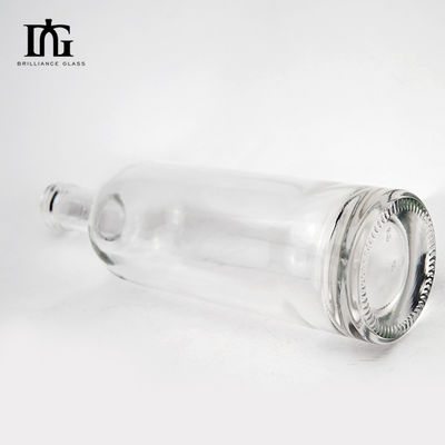 OEM/ODM akzeptabel 500 ml 700 ml klare Glasflaschen für Spirituosen Wodka Versiegelung Typ KORK