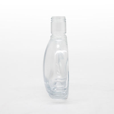 Custom Frosted Printing Glasflasche für Super Flint Gin Wodka Rum Whisky Brandy 750ml