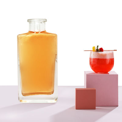 Glasflasche mit Schraubverschluss 700 ml für Spirituosen und Getränke