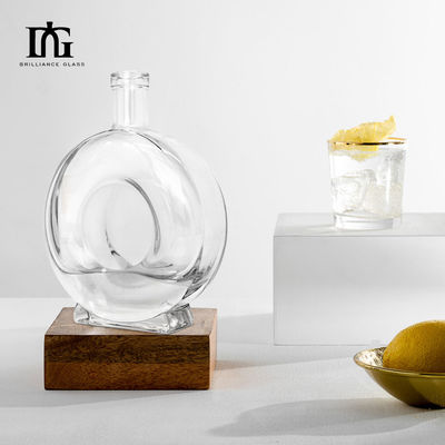 500 ml Leere Spirituosen Glas Alkohol Alkohol Geschenk Whisky Flaschen für Energiegetränke