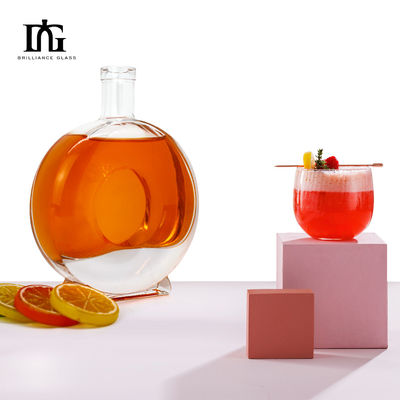 500 ml Leere Spirituosen Glas Alkohol Alkohol Geschenk Whisky Flaschen für Energiegetränke