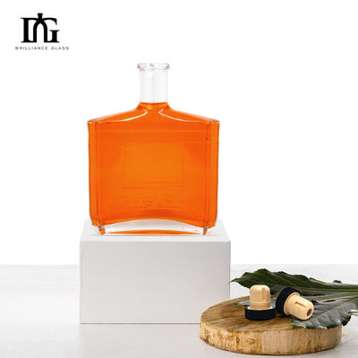Glas Flasche 700 ml 750 ml Nordischer Gin Whisky 500 ml Wodka Spirituosen Flasche für Wein