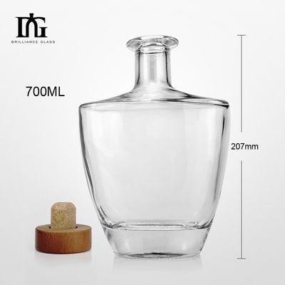 750 ml Glasweinflaschen mit Korkdeckel und Versiegelung Schrumpfkapseln für Spirituosen und Getränke