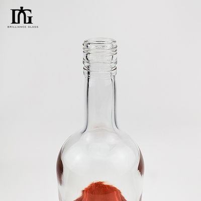 500 ml leere Weinflasche mit Glaskragen für OEM/ODM-Kunden