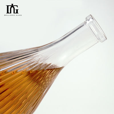 Alkohol und Getränke Glasflasche 200 ml 375 ml 500 ml Wodka mit Glaskragen