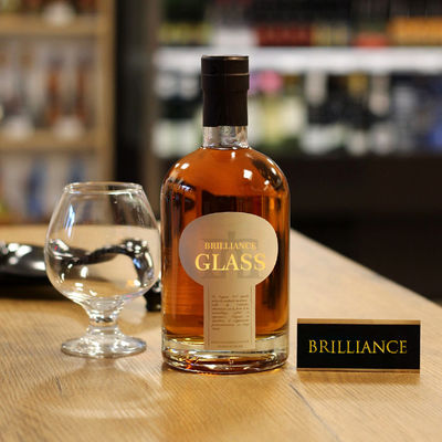 Custom 350 ml 500 ml Wodka Whisky Liquor Gin Rum Brandy 700 ml Spirituosen Glasflasche mit heißem Stempel
