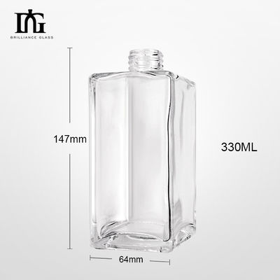 330 ml Wärmeübertragungsdruckglasflasche zur Anpassung von Likören und Getränken