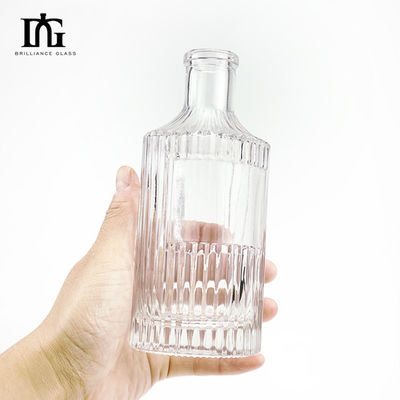 Leere 300 ml Glasflasche mit Versiegelungstyp CORK Akzeptables Kundenlogo