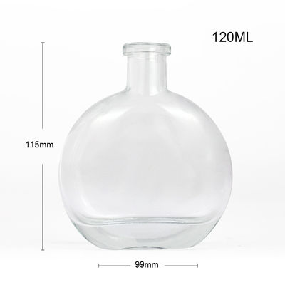 500 ml glase Flasche mit Gravierung für endgültige Rum-Gin- und Brandy-Getränke in einzigartiger Form