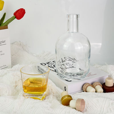 330 ml/500 ml/700 ml Weinflasche für Spirituosen Glasflasche Malerei Gravur Heißstempel