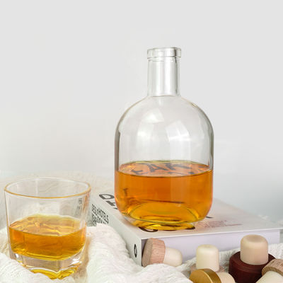 330 ml/500 ml/700 ml Weinflasche für Spirituosen Glasflasche Malerei Gravur Heißstempel