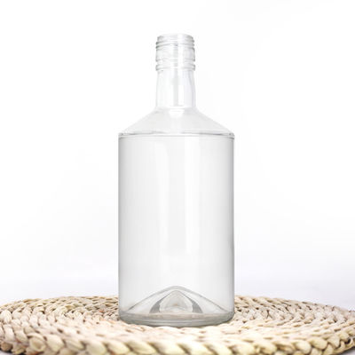 Durchsichtige Glasflasche für Spirituosen Versiegelungstyp CORK OEM/ODM akzeptabel 700ml