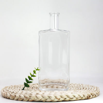 Kohlensäurehaltige Getränke Glasflasche mit Korkverschluss 750 ml 500 ml Whisky Rum Gin Tequila Brandy Spirituosen