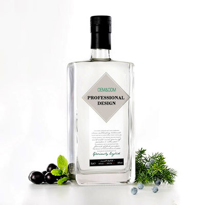 Kohlensäurehaltige Getränke Glasflasche mit Korkverschluss 750 ml 500 ml Whisky Rum Gin Tequila Brandy Spirituosen