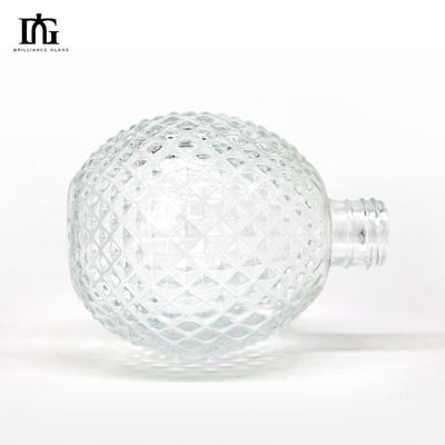 700 ml Bulk Wine Alcohol Glasflasche für Spirituosen Whisky Wodka Kappe Typ Korken Schraube Beide