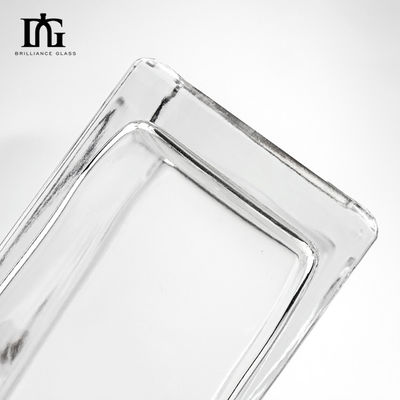 Kosmetische Verpackung Pumpe Sprüher Quadrat Glasflasche mit Elektrobelagerung und Gravierungen