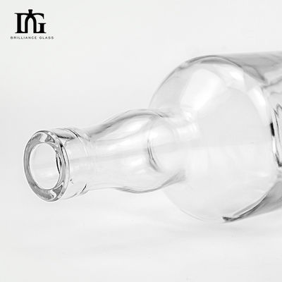 Goldmarke Druck Handhabung Spezial Glas Trinkflasche für die Probe 350ml 500ml 750ml