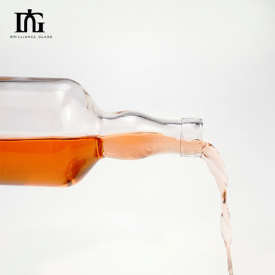 Goldmarke Druck Handhabung Spezial Glas Trinkflasche für die Probe 350ml 500ml 750ml