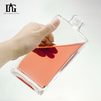 Hochwertige 100 ml Mini-Liquor-Wodka Whisky Rum Brandy Gin Glasflasche für Getränke
