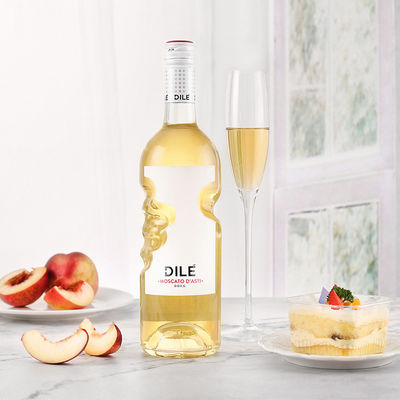 Mineralwasserprobe zur Verfügung gestellt 500ml Glas Flasche mit einzigartiger Form und Korkkappe