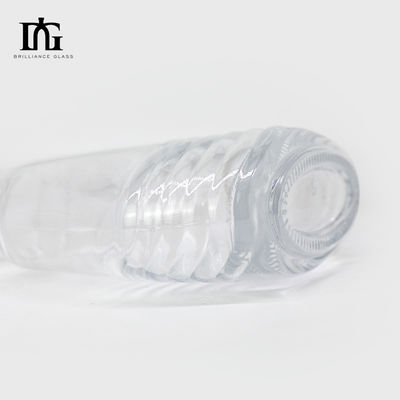 750 ml Glasklare rund 700 ml Glas Spirituosenflaschen für Whisky und Brandy TJ008