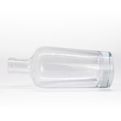 500 ml 750 ml klare wiederverwendbare Miniatur-Flasche mit Glaskörper