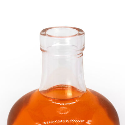500 ml 750 ml klare wiederverwendbare Miniatur-Flasche mit Glaskörper