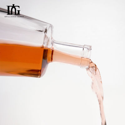 Ausgangsmaterial Glas 50 ml 350 ml 700 ml 750 ml 1000 ml Wodkaflasche für Getränke