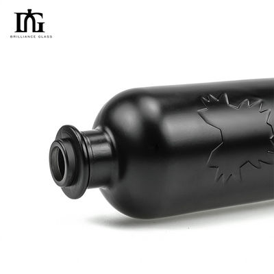 Akzeptables Kunden-Logo Hochglas Flasche mit Alkohol für Wodka Gin Tequila Brandy