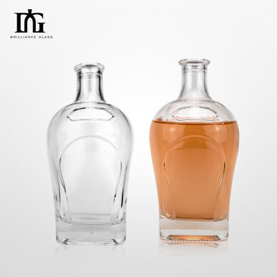 080 Alkohol und Getränke Glasflasche mit Korkverschluss 500 ml/700 ml/750 ml