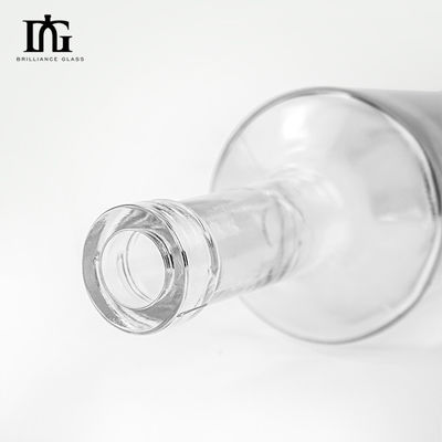 700 ml klare Glasflasche für Alkohol Whisky Tequila Xo Spirituosen Wodka Gin Rum Brandy