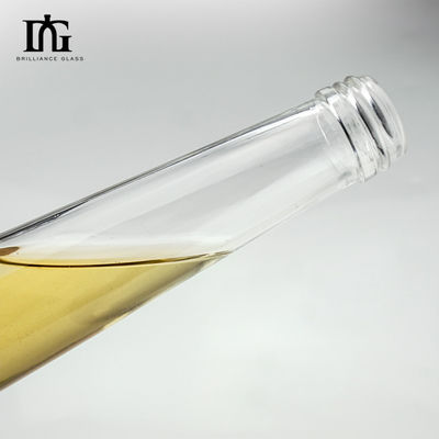 Custom 375ml 500ml 700ml 750ml Flasche Körper Material Glas für Getränke Fancy Liquor